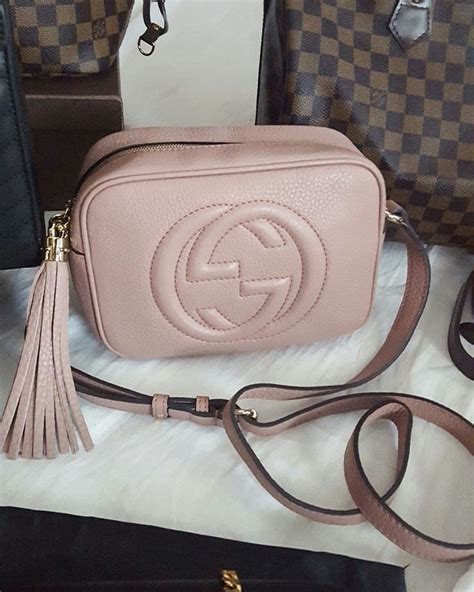 rose beige gucci soho disco|Purseonals: Gucci Soho Disco Bag .